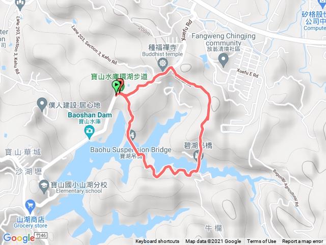 寶山水庫環湖步道