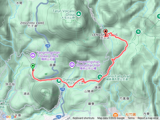 前山公園-絹絲瀑布步道-冷擎步道-冷水坑服務站預覽圖
