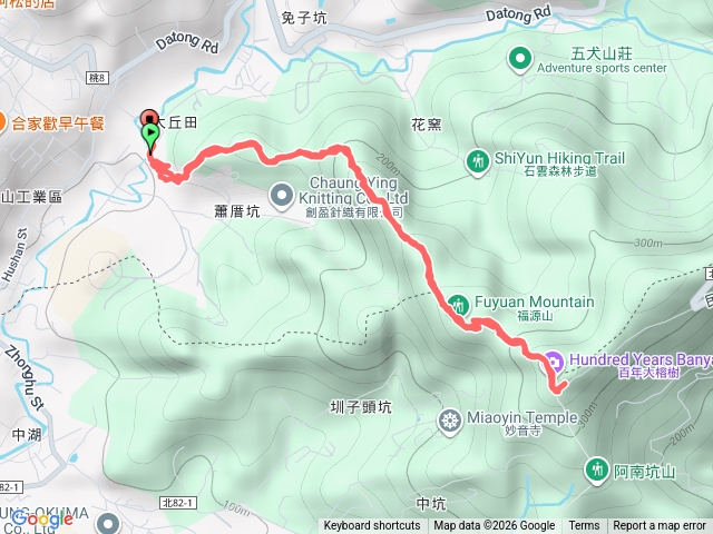 福源山步道預覽圖