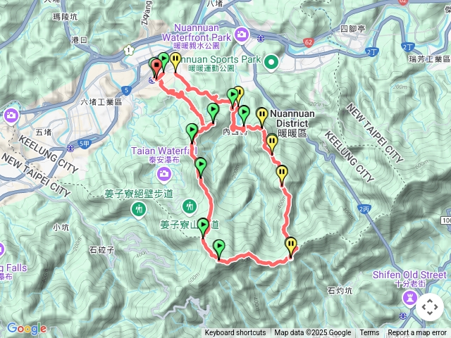 西勢水庫10連峰