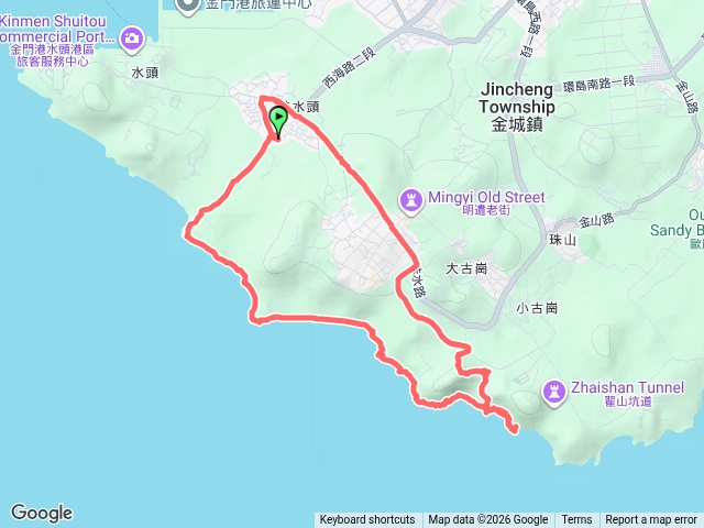 金水國小→梁山預覽圖