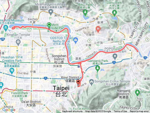 基隆河左岸