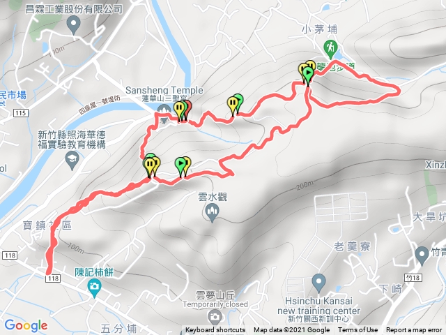 新竹 新埔蓮華山步道群