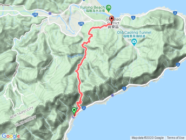 大里-福隆（草嶺古道）