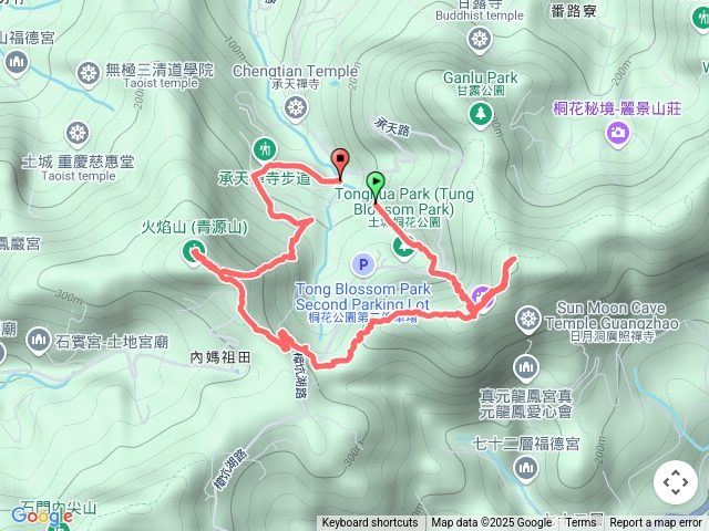 天上山+火焰山