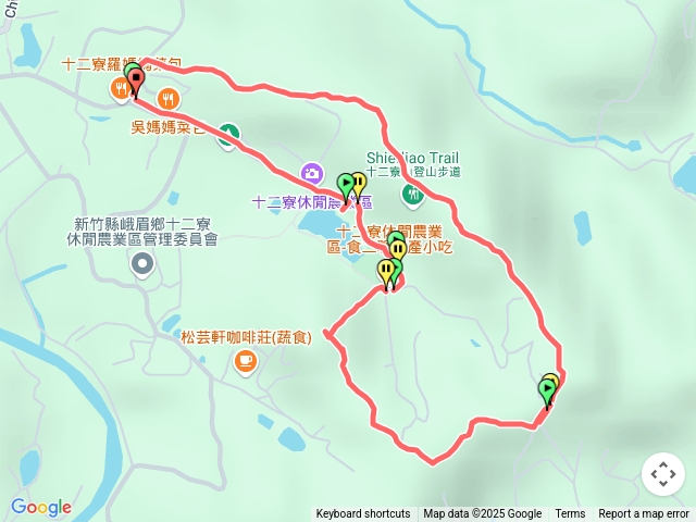 十二寮登山步道（第一登山口）