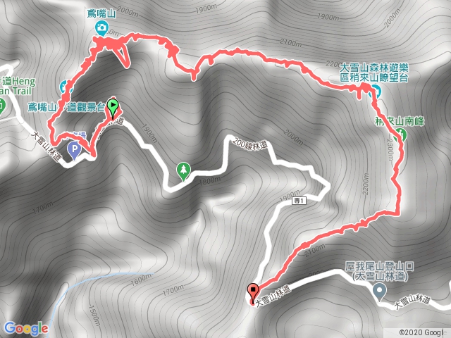 鳶嘴稍來山 108.10.22