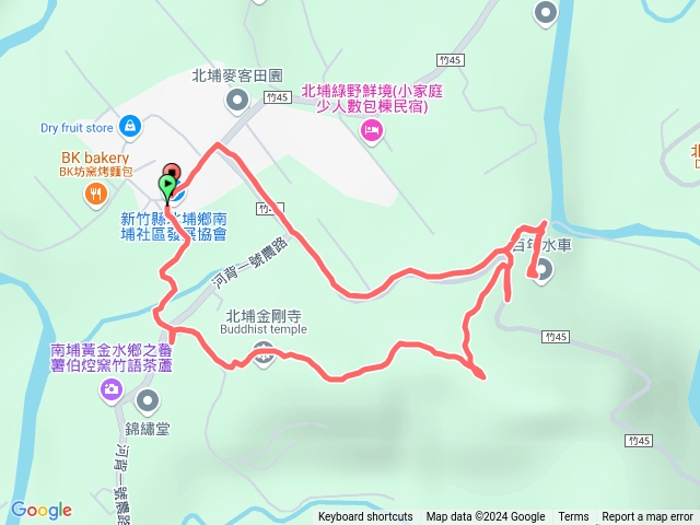 新竹Hike任務(10)：南埔村挑水壢古道+觀音步道預覽圖