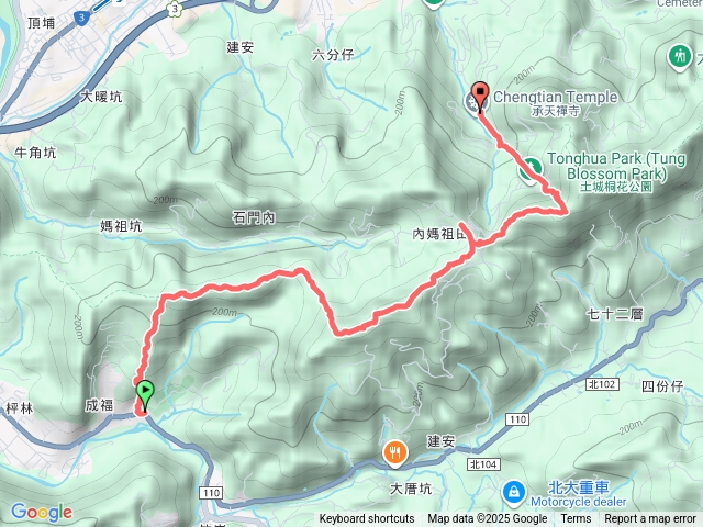 2025微笑山線大縱走尋寶集章任務微笑山線：【天上山系】望月亭桐花段20251005135345