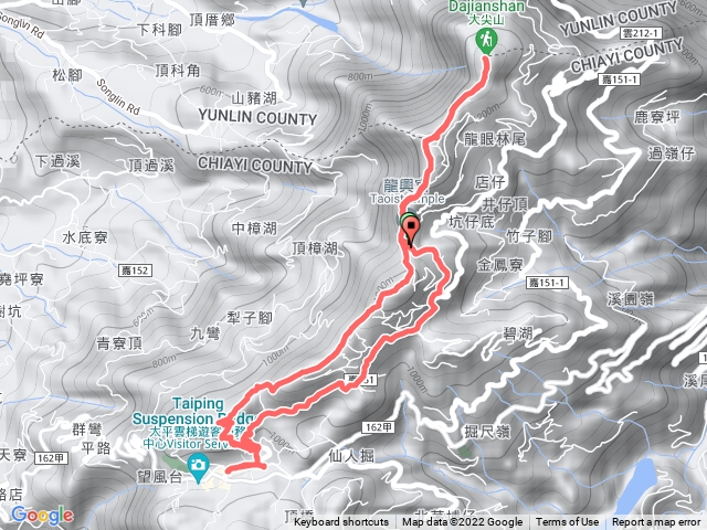 雲嘉五連峰