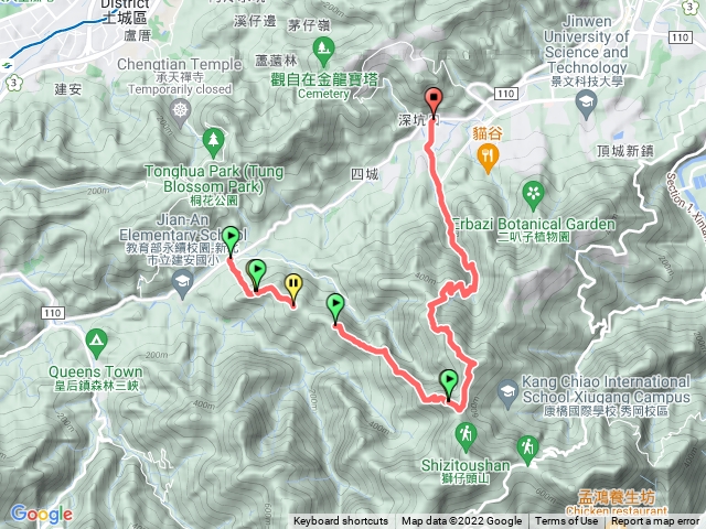 安新山-安坑山-大邱田山-粽串尖