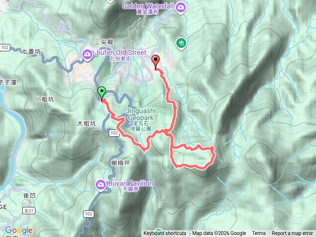 燦光寮山-樹梅坪進黃金博物館出預覽圖