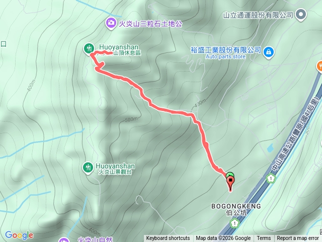 2026-03-09夜爬火炎山南上南下