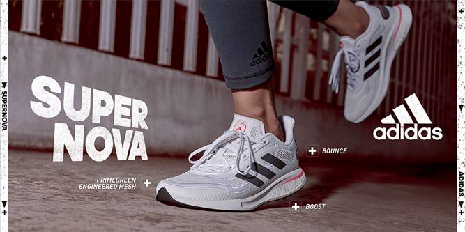 【品牌動態】愛迪達全新SUPERNOVA跑鞋疾速上市 BOOST x BOUNC