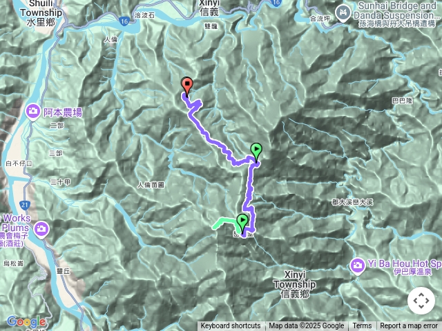 114/6/6-6/8雙龍林道登山口-停機坪-巒安堂-西巒大山(三天二夜原路來回)