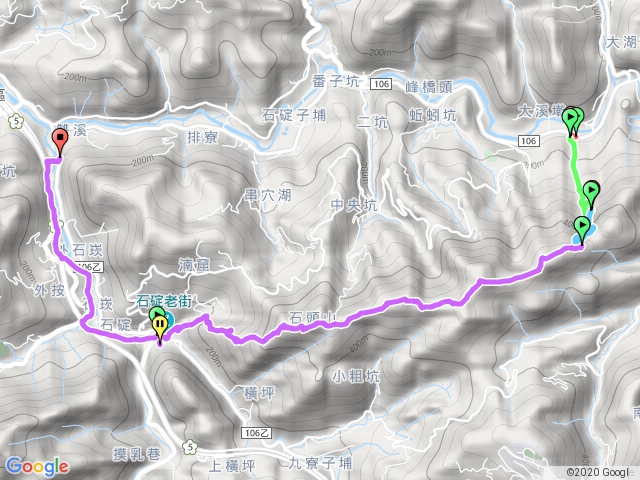 皇帝殿連峰縱走下石碇