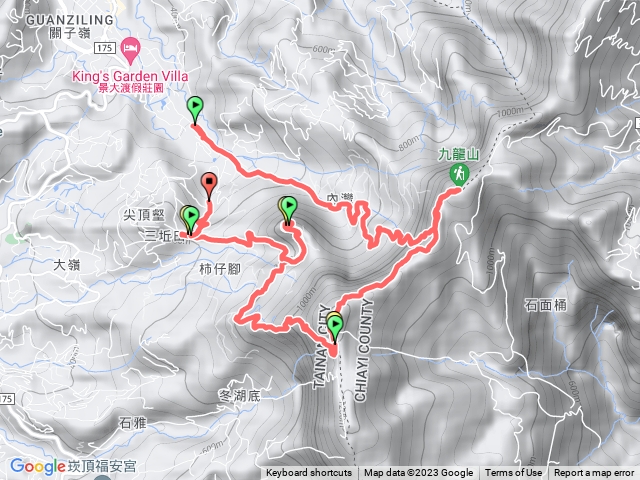 九龍上大凍走雞籠山