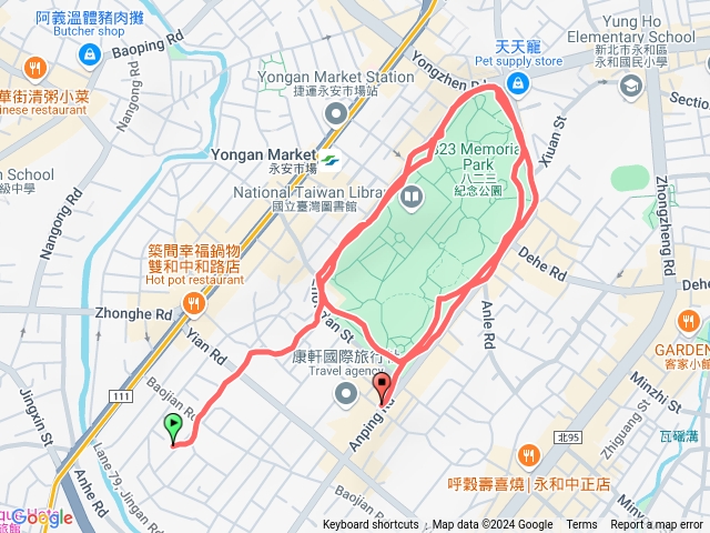 八二三砲戰紀念公園跑步預覽圖