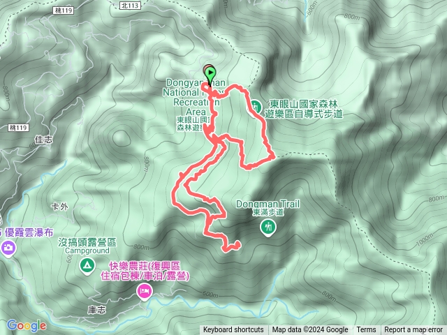 東眼山森林遊樂區預覽圖