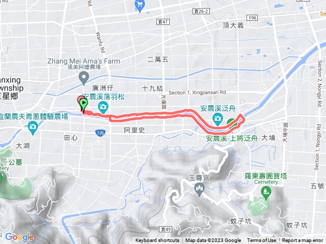 安農溪落羽松秘境