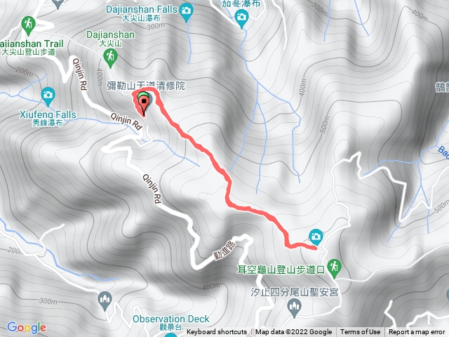 彌勒山天道清修院O型四分尾山