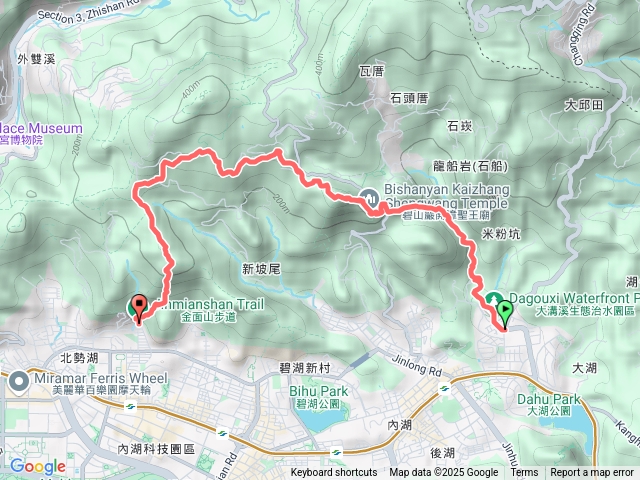 忠勇山，金面山
