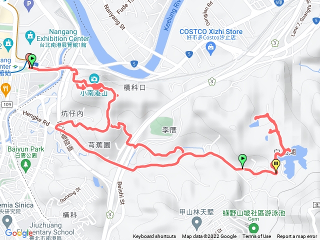 橫科山(小南港山)-白匏湖(2022-6-4)