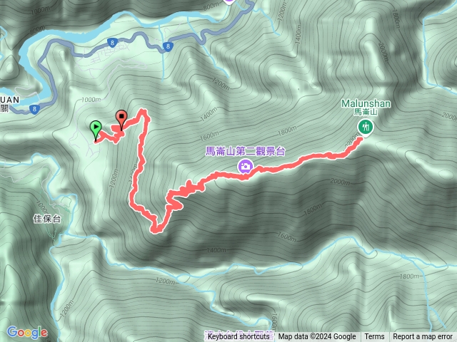 馬崙山步道預覽圖