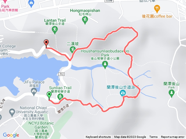 蘭潭後山筍寮步道
