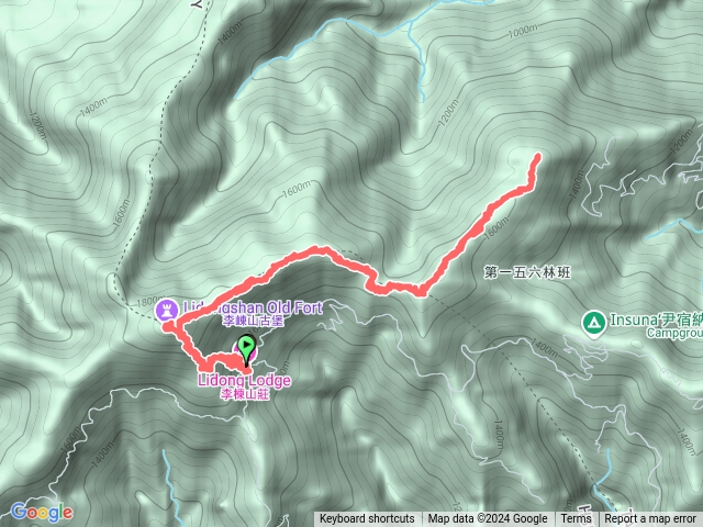 李崠山、泰平山、高義蘭山縱走預覽圖