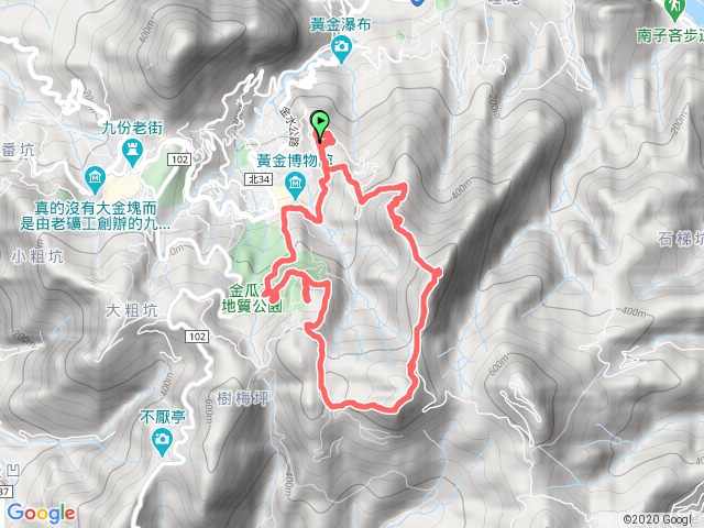 茶壺山+半屏山+燦光寮山+報時山