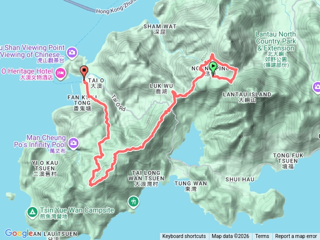香港鳳凰徑4、5、6段