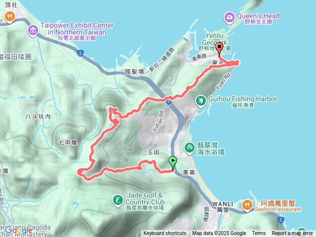 玉田古道.北八斗山東南峰-北八斗山-神主嶺-野柳山-駱駝峰
