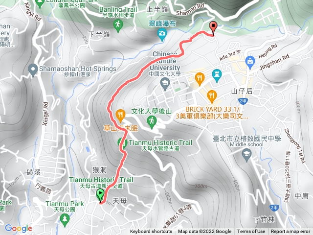 天母古道-天母-文化