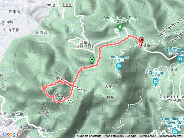 11/13二子坪向天面天山