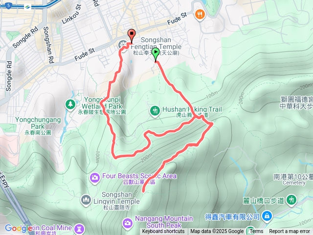 虎山2.0（95峰>奉天宮）