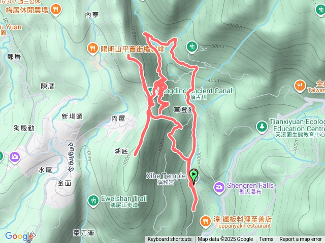 坪頂古圳步道預覽圖