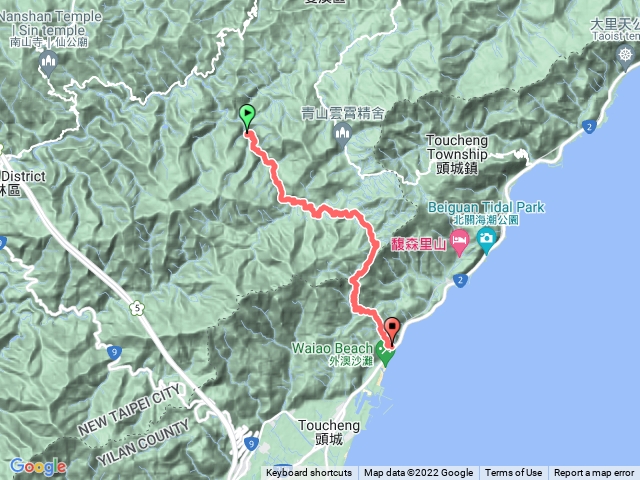 淡蘭古道中路 灣潭古道-外澳車站