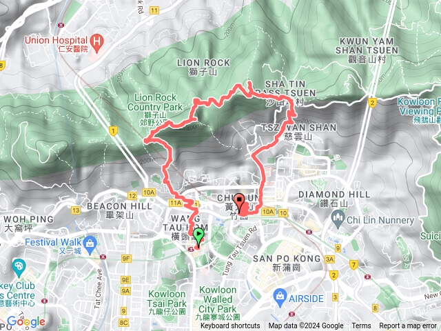 香港健行第五日 獅子山步道預覽圖