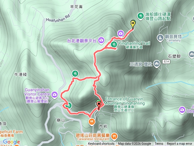 硬漢嶺風櫃斗路線