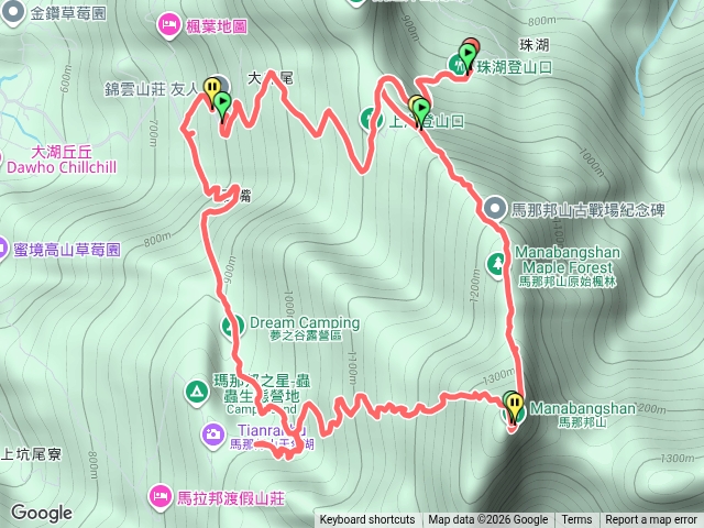 馬那邦山珠湖小O