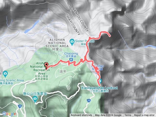 小笠原山｜對高岳｜祝山觀日步道預覽圖