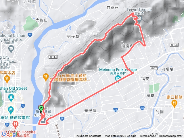 旗靈縱走o型