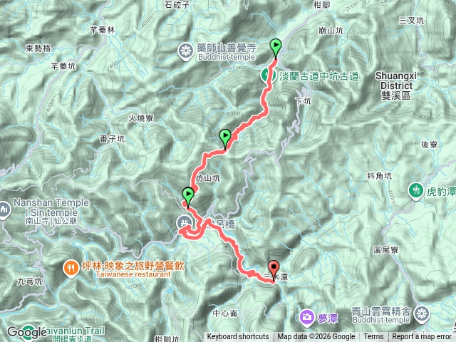 淡蘭中路南段威惠廟-三水潭預覽圖