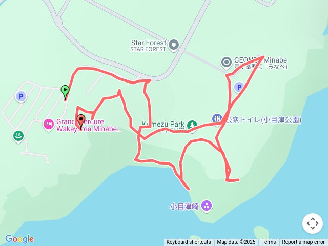 日本和歌山 小目津公園+小目津崎