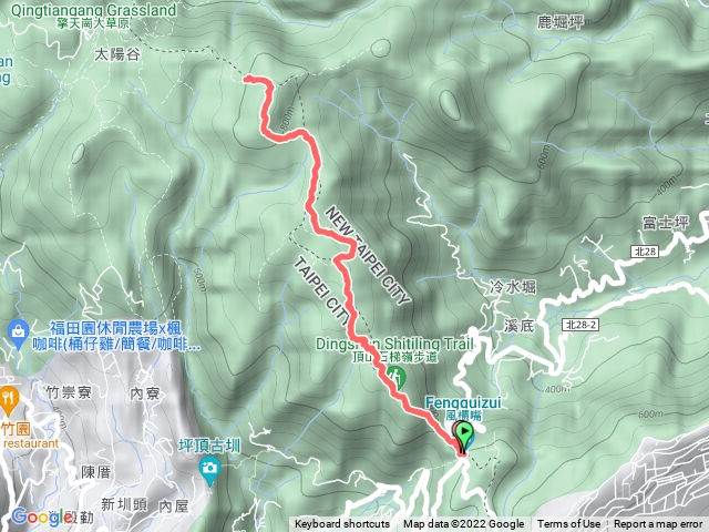 風櫃嘴-頂山-石梯嶺