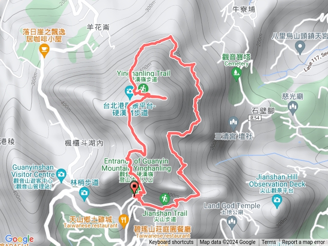 觀音山硬漢嶺O型走