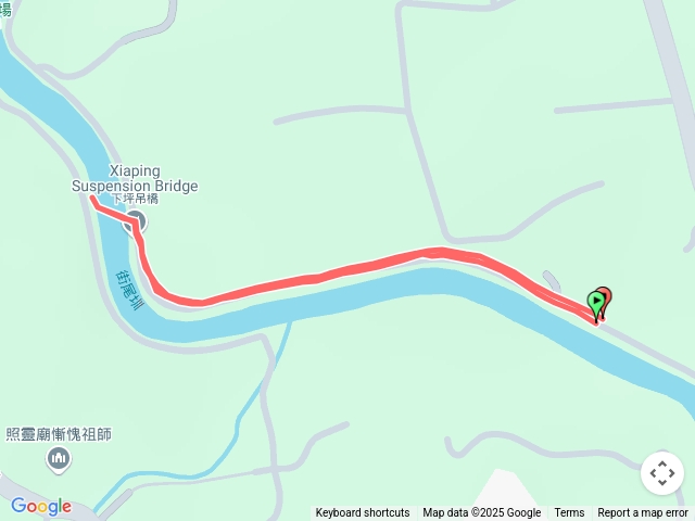 竹山下坪吊橋健行步道
