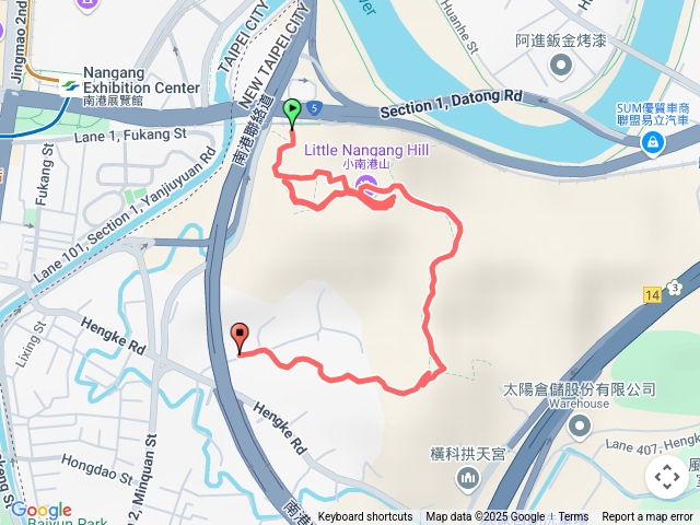 小南港山(賞油桐花不遇)