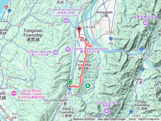 2024-12-14 [苗栗三義 銅鑼] 三員縱走｜三角山｜雙峰山｜員屯山｜客家大院預覽圖